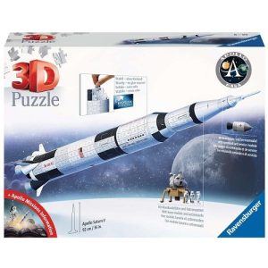 3D Puzzel (404stuks) – NASA Apollo Saturn V Rocket