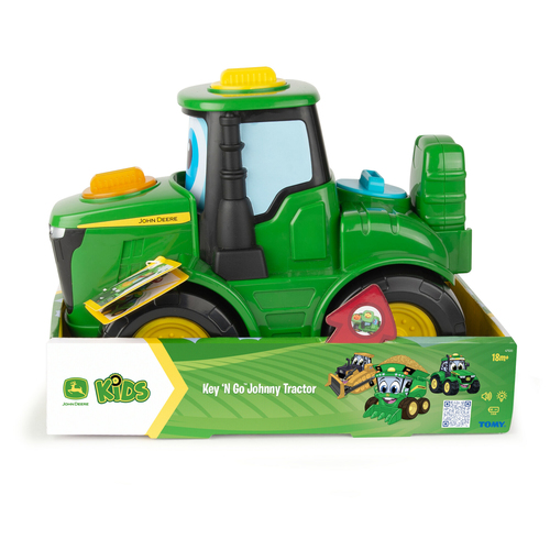 Tomy - John Deere - Key 'n Go Johnny Tractor - Afbeelding 2