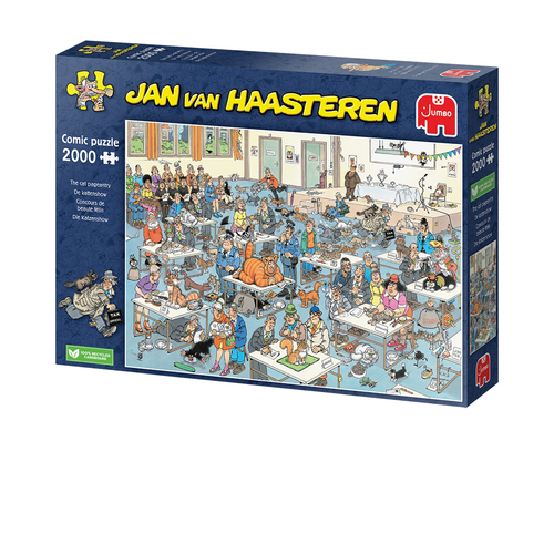 Jan van Haasteren - De kattenshow (2000stuks) - Afbeelding 2