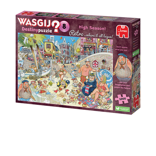 Wasgij Retro Destiny 8 - Hoogseizoen! (1000 Stukjes) - Afbeelding 2