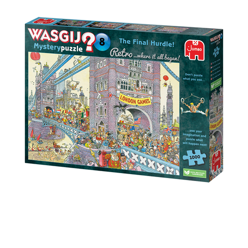 Wasgij Retro Mystery 8 - De Laatste Horde! (1000 Stukjes) - Afbeelding 2