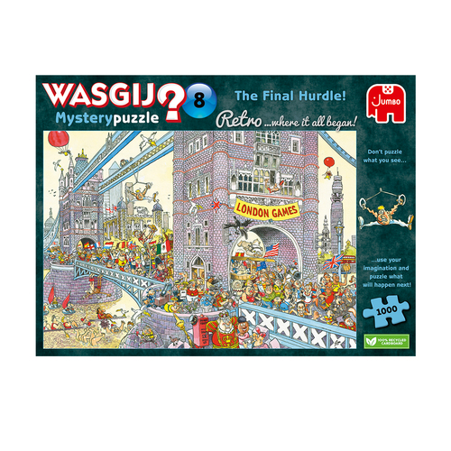 Wasgij Retro Mystery 8 - De Laatste Horde! (1000 Stukjes) - Afbeelding 3