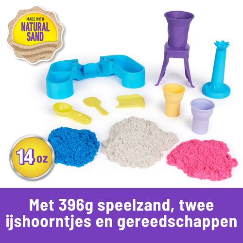 Kinetic Sand - Soft Serve Ice Cream Station Playset - Afbeelding 7