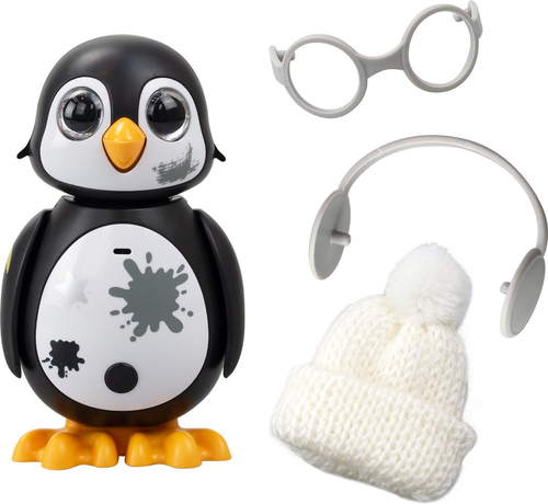 Silverlit - Rescue (interactieve) Mini Pinguïn - zwart/wit - Afbeelding 3