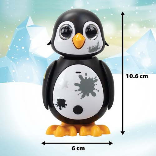 Silverlit - Rescue (interactieve) Mini Pinguïn - zwart/wit - Afbeelding 8
