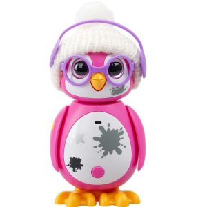 Silverlit – Rescue (interactieve) Mini Pinguïn – roze