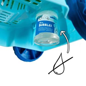 Alldoro – Bubble Fun LED Grasmaaier met zeepbellenfunctie en geluid