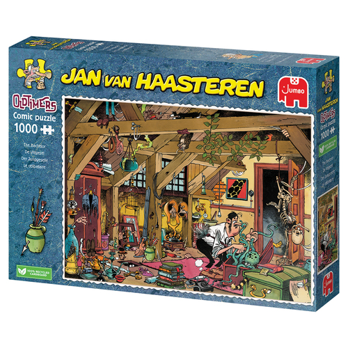 Jan van Haasteren Oldtimers - De Vrijgezel (1000stuks) - Afbeelding 2