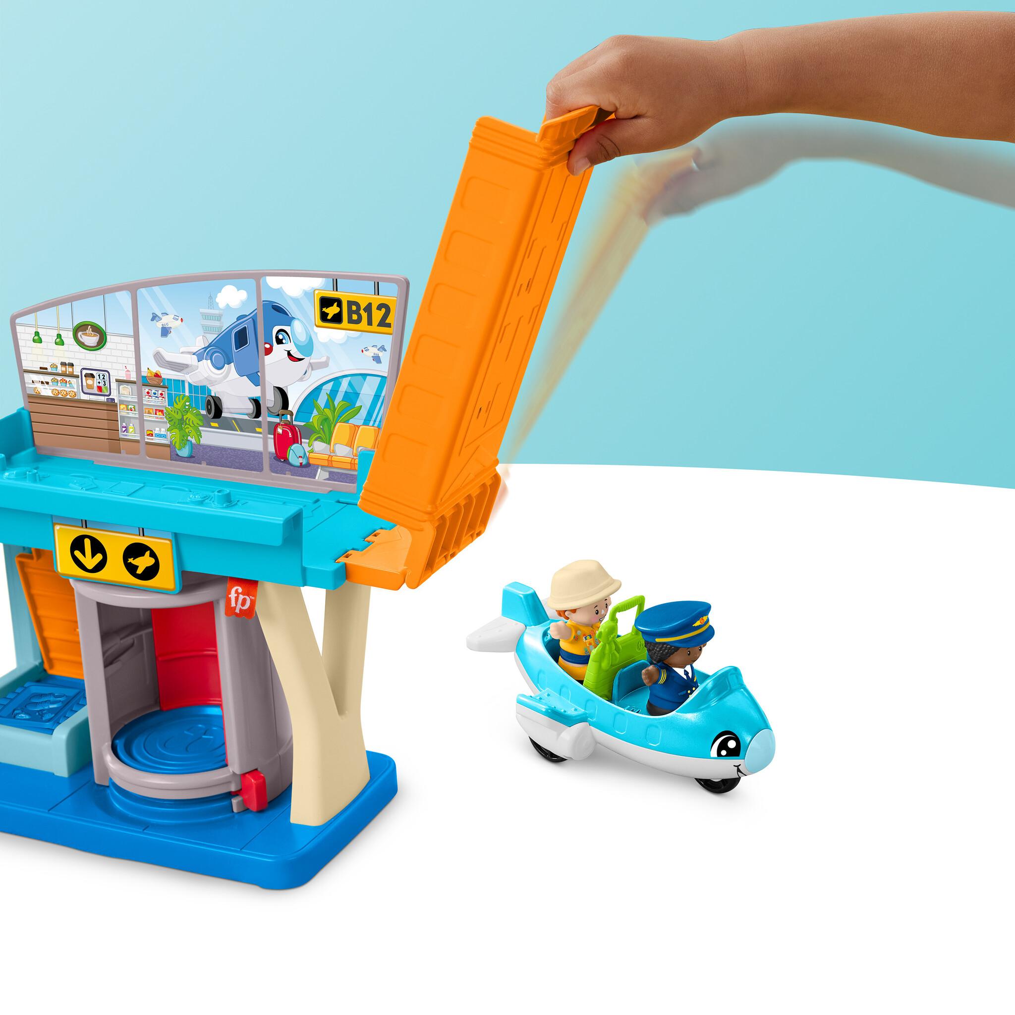 Fisher-Price Little People - Everyday Adventures Airport - Afbeelding 5