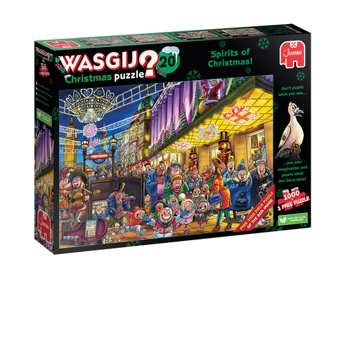 Wasgij Christmas 20 - De Geesten Van Kerstmis! (2X1000 Stukjes)