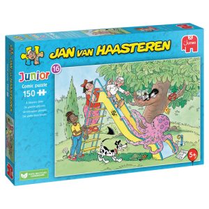 Jan van Haasteren Junior – De gladde glijbaan (150 stukjes)