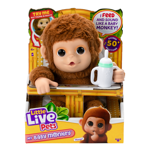 Mijn interactieve baby aap Mango. 4+. 3xLR06 Incl. 47526558 - Afbeelding 5