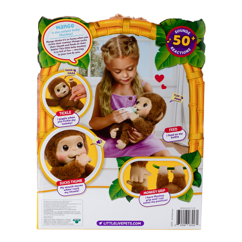 Mijn interactieve baby aap Mango. 4+. 3xLR06 Incl. 47526558 - Afbeelding 6