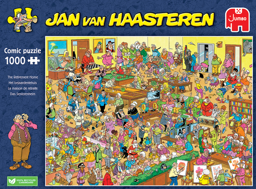 Jan van Haasteren 1000st het bejaardentehuis - Afbeelding 3