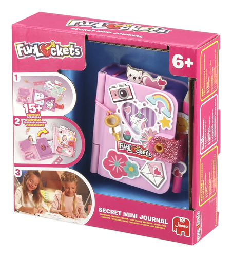 Fun lockets - Mini geheim dagboek - Afbeelding 2