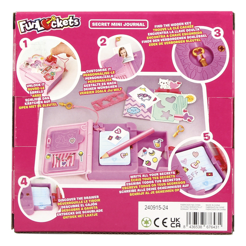 Fun lockets - Mini geheim dagboek - Afbeelding 4