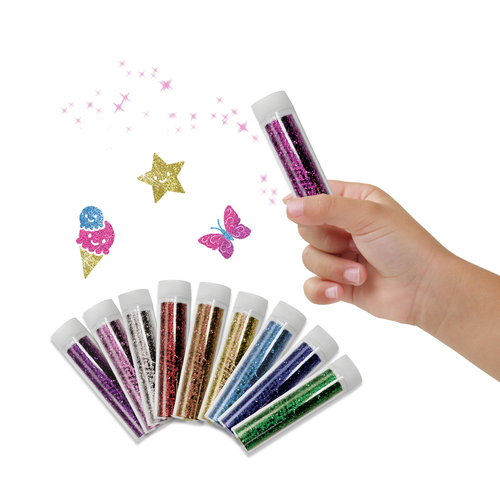 SES Creative - Bio Afbreekbare glitter 10 kleuren - Afbeelding 5