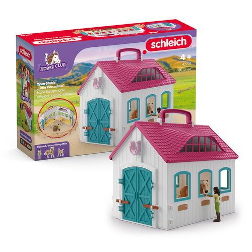 Schleich Horse Club - Meeneem Open Stal - Afbeelding 3