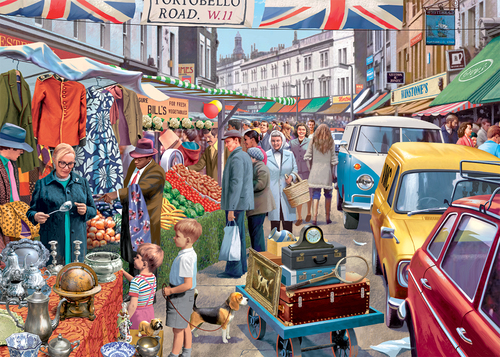 Puzzel Falcon - 1000 stuks Portobello Road Market - Afbeelding 4