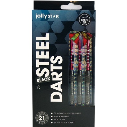 Jollystar - Dartset 20gr (zwart)