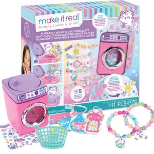 Purr-Fect wash ’n bead bracelets