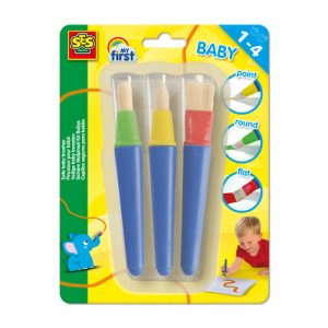 SES Creative – My first – Veilige baby kwasten 3st.