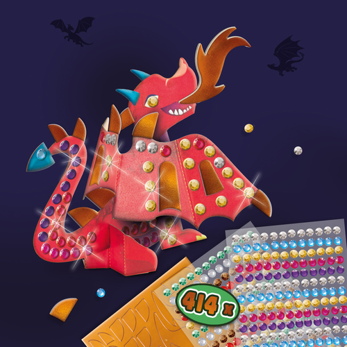 SES Creative - Metallic draken - Afbeelding 4