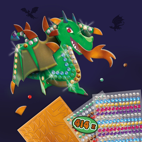 SES Creative - Metallic draken - Afbeelding 5
