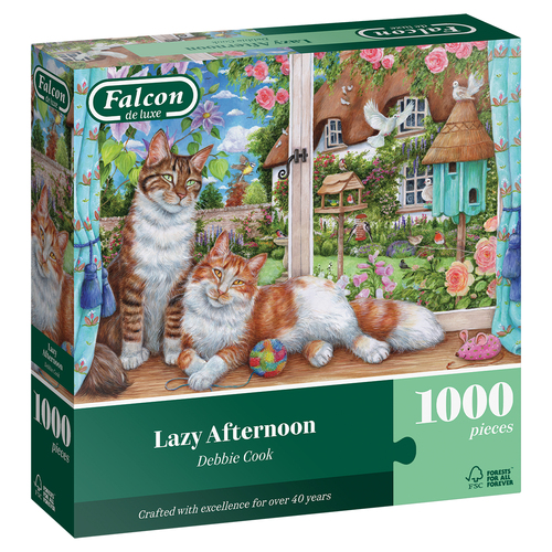 Puzzel Falcon - Lazy Afternoon 1000st