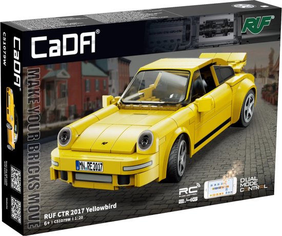 CADA R/C Racing Car 2017 Yellowbird 222pcs - Afbeelding 2
