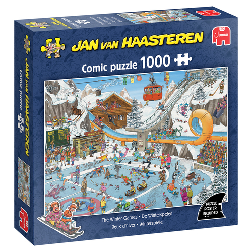 Jan van Haasteren - De Winterspelen (1000 stukjes)