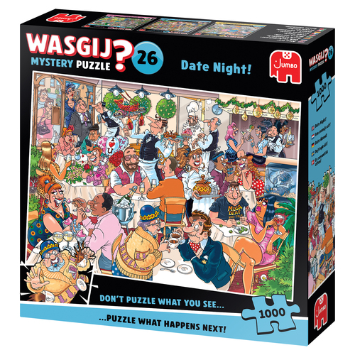 Wasgij Mystery 26 - Een avondje uit! (1000 stukjes) - Afbeelding 2