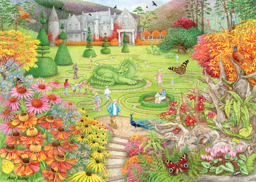 Puzzel Faclcon - Garden Trails 1000st - Afbeelding 4