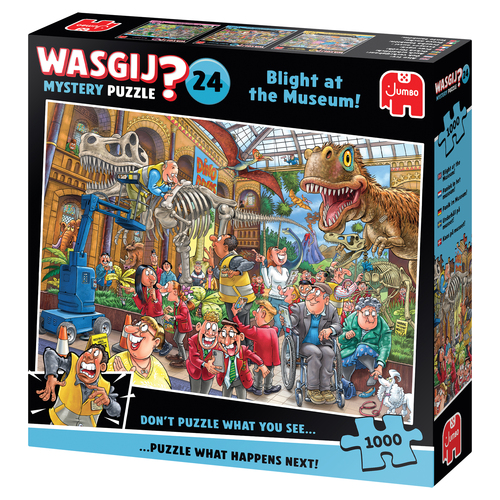 Wasgij Mystery 24 - Paniek in het museum (1000st) - Afbeelding 2