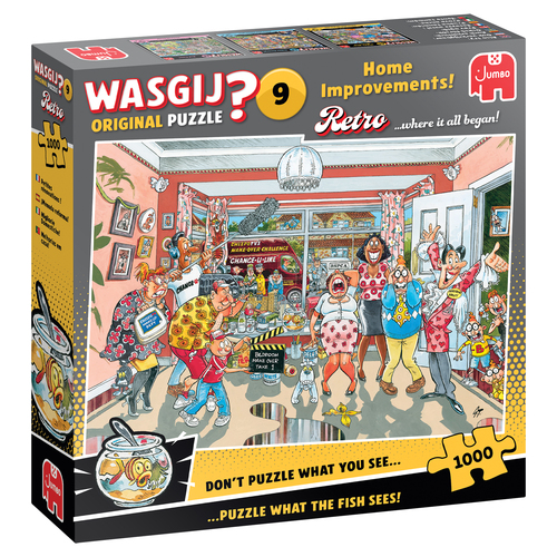 Wasgij Retro Original 9 - Klein verbouwingkje (1000st)