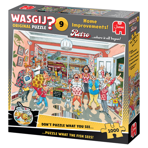 Wasgij Retro Original 9 - Klein verbouwingkje (1000st) - Afbeelding 2