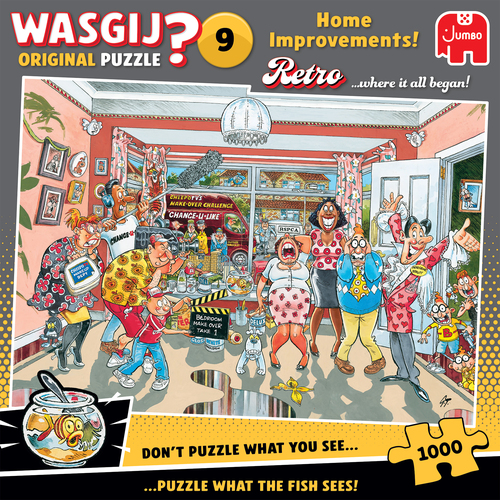 Wasgij Retro Original 9 - Klein verbouwingkje (1000st) - Afbeelding 3