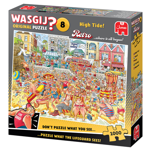 Wasgij Retro Original 8 - Vloed! (1000 stukjes) - Afbeelding 2