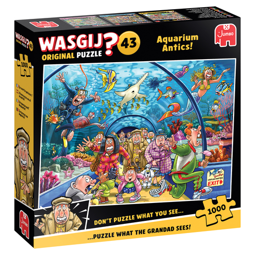 Wasgij original 43 - Aquarium Capriolen! - 1000st