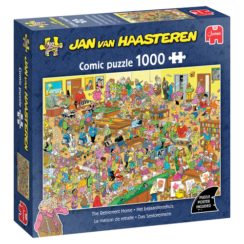 Jan van Haasteren - Het bejaardentehuis - 1000st