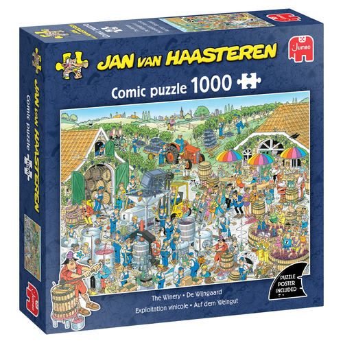 Jan van Haasteren - De Wijngaard (1000st)