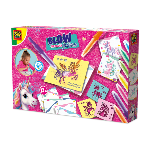 Ses creative - Unicorn - Blow Airbrush Pens