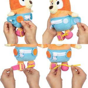 Bluey – Plush Dress & Play Baby Bingo