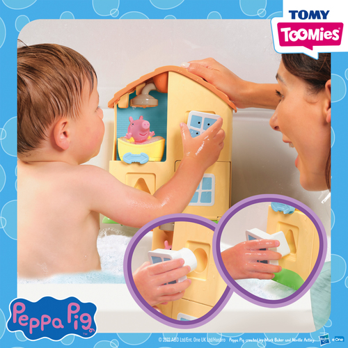 Peppas House Bath Playset - Afbeelding 3