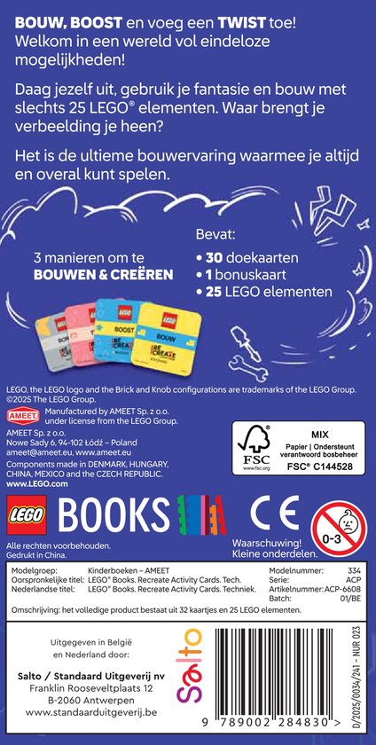 LEGO Recreate Activity Cards - Techniek - Afbeelding 2