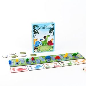 Geronimo games – BalaDino – Kiwizou – Kinderbordspel