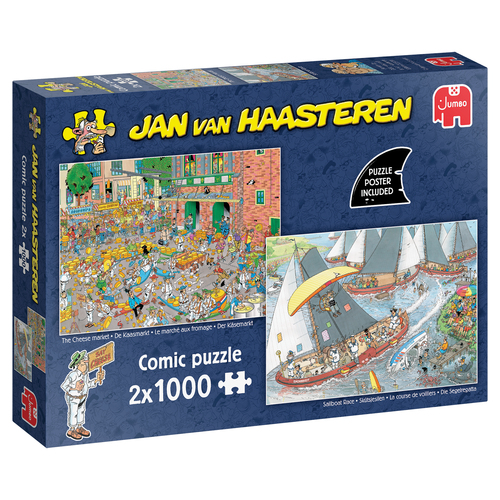 Jan van Haasteren - Hollandse Tradities - 2x1000 stukjes