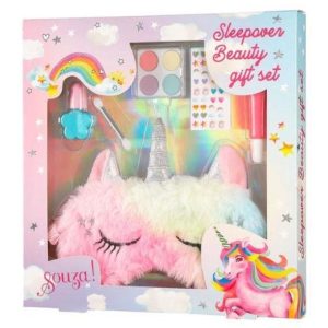 Eenhoorn make-up + Slaapmasker set