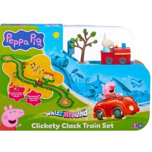 Peppa Whizz Around Clickety Clack Train Set