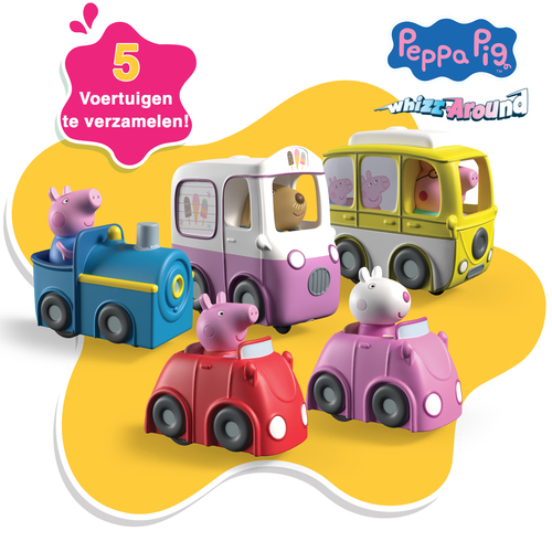 Peppa Whizz Around Clickety Clack Train Set - Afbeelding 5